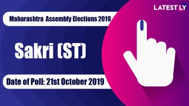 Sakri (ST) Vidhan Sabha Constituency Election Result 2019 in Maharashtra: Manjula Tulshiram Gavit of IND Wins MLA Seat in Assembly Polls