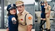 Dabangg 3: Preity Zinta Turns Into a Sexy Cop For Halloween, Celebrates it With 'Chulbul' Salman Khan on Dabangg 3 Sets (View Pics)