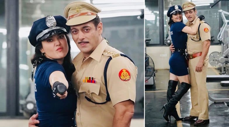 Dabangg 3: Preity Zinta Turns Into a Sexy Cop For Halloween, Celebrates it With 'Chulbul' Salman!