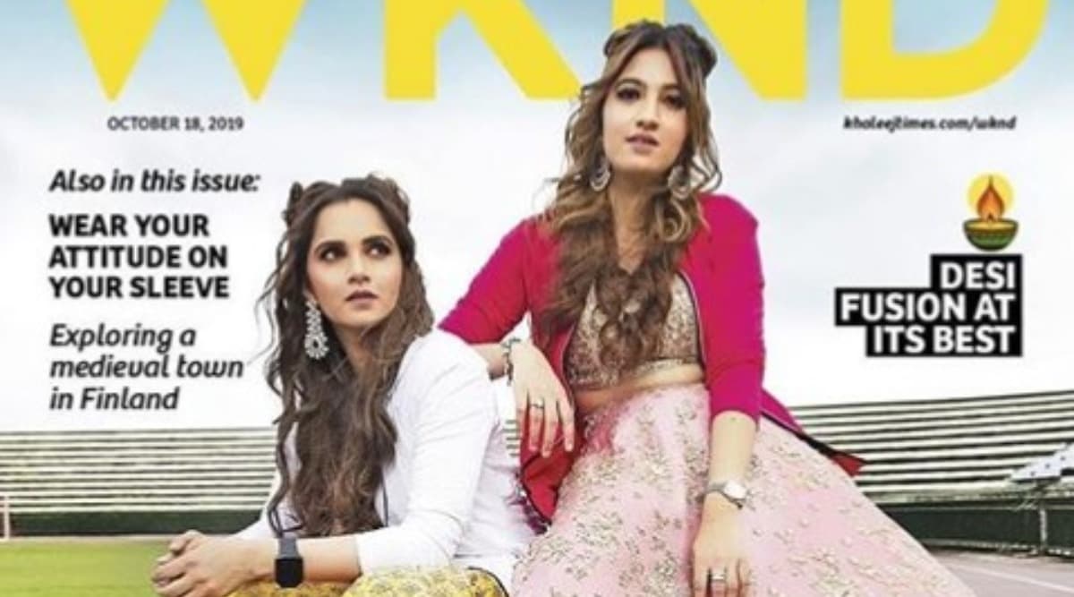 Saniya Mirza Sister Xxx Video - Sania Mirza And Sister Anam Mirza Look Ethereal On The Cover Of ...