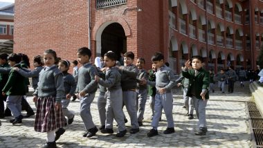 Jammu and Kashmir Schools Open After Remaining Shut For 2 Months Following Article 370 Abrogation