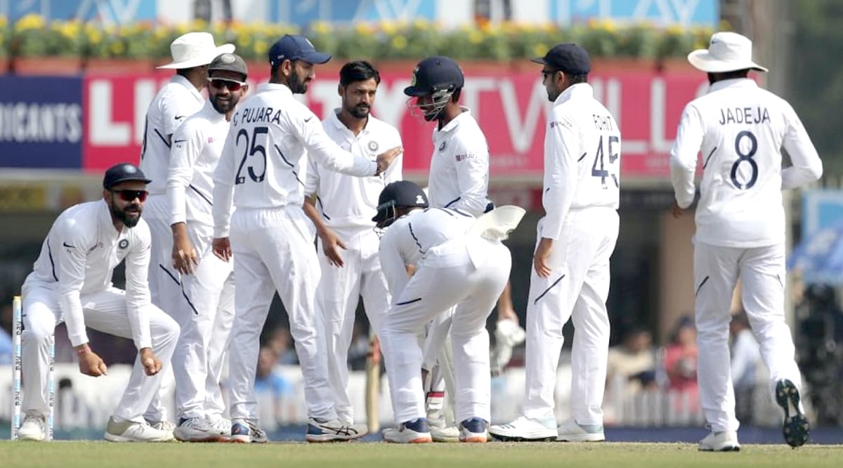 Shahbaz Nadeem Dismisses Lungi Ngidi in Bizarre Caught and Bowled Incident to Complete India’s 3–0 Clean Sweep Over South Africa in Test Series (Watch Video) Shahbaz Nadeem Dismisses Lungi Ngidi in Bizarre Caught and Bowled Incident to Complete India’s 3–0 Clean Sweep Over South Africa in Test Series (Watch Video)