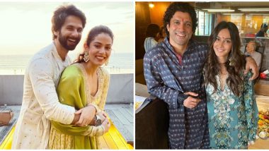 Shahid Kapoor-Mira Rajput, Farhan Akhtar-Shibani Dandekar Celebrate a Mushy Diwali! (View Pics)