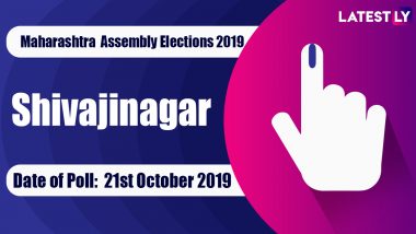 Shivajinagar Vidhan Sabha Constituency Election Result 2019 in Maharashtra: Siddharth Anil Shirole of BJP Wins MLA Seat in Assembly Polls