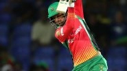 Shoaib Malik Becomes the Fourth Batsman to Score 9,000 Runs in T20 Cricket, Archives Feat in CPL 2019