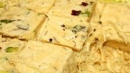 Diwali 2019: Food Department Seizes 40 Quintal of Substandard Soan Papdi in UP's Shahjahanpur, Buries Sweet Underground; Mafia Steals it at Night