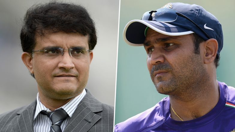 Sourav Ganguly Inspired Virender Sehwag to Bat as an Opener, Former Indian Cricketer Reveals How BCCI President Backed His Inclusion in Team India