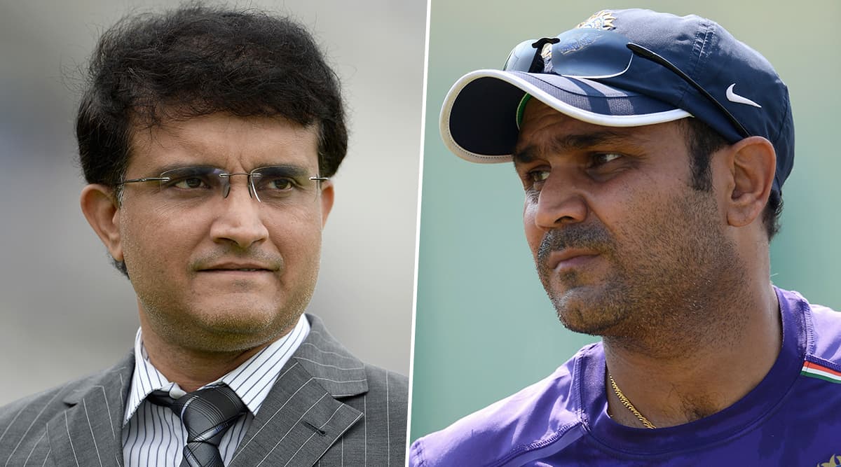 Sourav Ganguly Inspired Virender Sehwag to Bat as an Opener, Former Indian Cricketer Reveals How BCCI President Backed His Inclusion in Team India Sourav Ganguly Inspired Virender Sehwag to Bat as an Opener, Former Indian Cricketer Reveals How BCCI President Backed His Inclusion in Team India