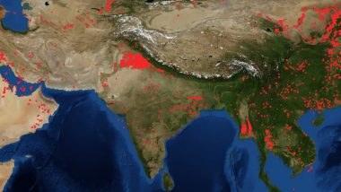 Air Quality Deteriorates in Delhi: NASA Satellite Image Shows Stubble Burning in Punjab And Haryana, Fire Map Indicates Alarming Situation