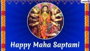 Maha Saptami 2020 Date, Shubh Muhurat & Significance: Know More About Maha Snan & Nabapatrika Puja Observed on the Day During Durga Puja