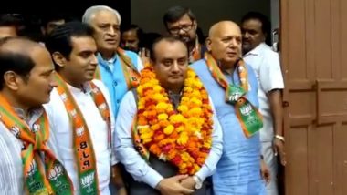 Sudhanshu Trivedi, BJP National Spokesperson, Elected Unopposed to Rajya Sabha From Uttar Pradesh