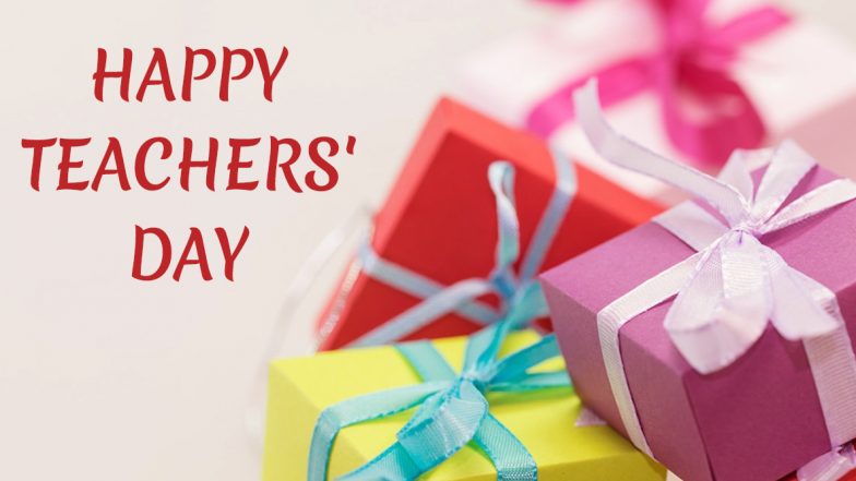 World Teachers' Day 2019: Gift Ideas to Surprise Your Mentor And Make Them Feel Special!