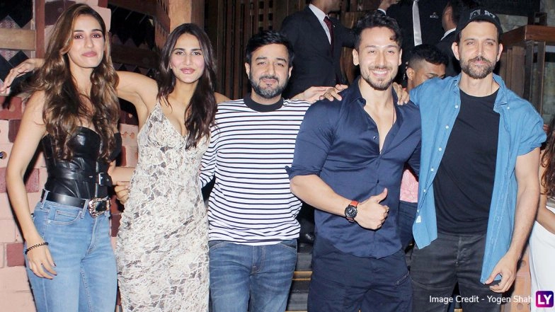 War Success Party: Disha Patani Joins Tiger Shroff, Hrithik Roshan and Vaani Kapoor to Celebrate the Success of the Epic Action Drama (View Pics)