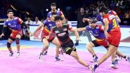 PKL 2019 Eliminator 1 Dream11 Prediction for U.P. Yoddha vs Bengaluru Bulls: Tips on Best Picks for Raiders, Defenders and All-Rounders for UP vs BLR Clash