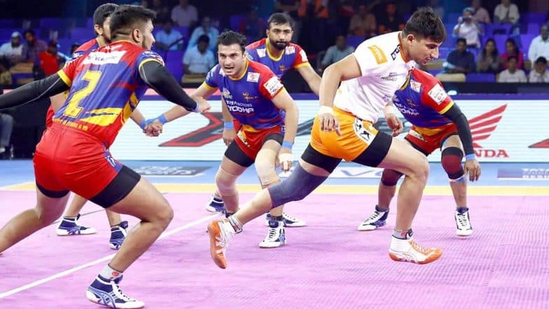 PKL 2019 Dream11 Prediction for UP Yoddha vs Telugu Titans: Tips on Best Picks for Raiders, Defenders and All-Rounders for UP vs TEL Clash PKL 2019 Dream11 Prediction for UP Yoddha vs Telugu Titans: Tips on Best Picks for Raiders, Defenders and All-Rounders for UP vs TEL Clash