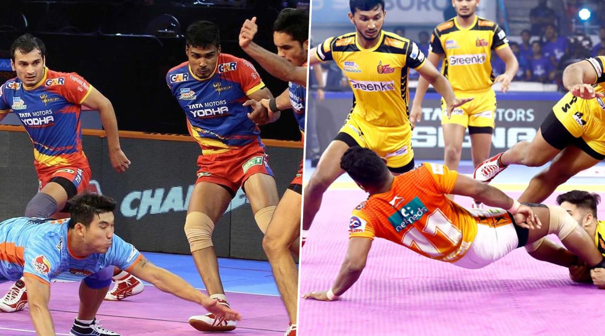 UP Yoddha Vs Telugu Titans PKL 2019 Match Free Live Streaming and Telecast Details: UP vs TEL, VIVO Pro Kabaddi League Season 7 Clash Online on Hotstar and Star Sports UP Yoddha Vs Telugu Titans PKL 2019 Match Free Live Streaming and Telecast Details: UP vs TEL, VIVO Pro Kabaddi League Season 7 Clash Online on Hotstar and Star Sports