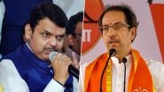Maharashtra Government Formation: Shiv Sena Cancels Meeting With BJP After Devendra Fadnavis Refuses 50:50 Claim on CM Post