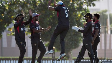 Live Cricket Streaming of United Arab Emirates vs Hong Kong, ICC T20 World Cup Qualifier 2019 Match on Hotstar: Check Live Cricket Score, Watch Free Telecast of UAE vs HK on TV and Online