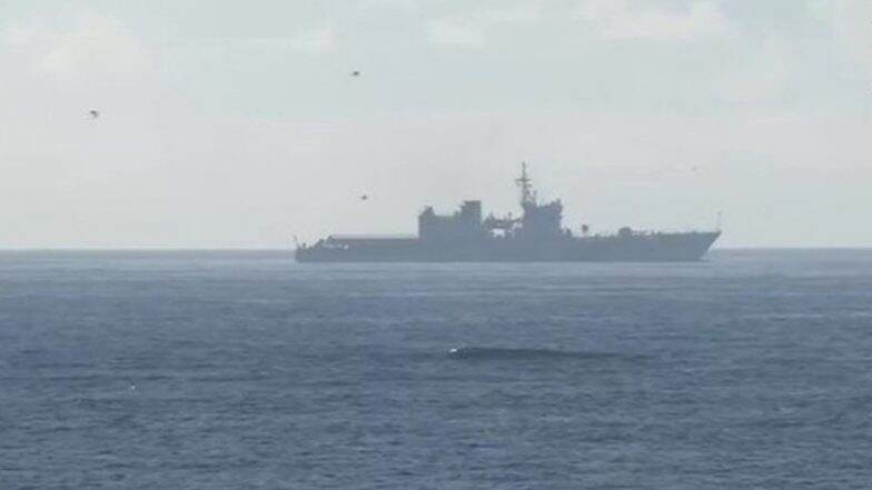 Narendra Modi-Xi Jinping Meet: Indian Navy And Coast Guards Deploy Warships to Provide Security From Any Seaborne Threat Narendra Modi-Xi Jinping Meet: Indian Navy And Coast Guards Deploy Warships to Provide Security From Any Seaborne Threat