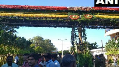 Narendra Modi-Xi Jinping Second Informal Summit in Mamallapuram: 18 Types of Vegetables, Fruits, Used to Erect Gate at Panch Rathas
