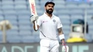 Virat Kohli Brings Up His 27th Test Century During Historic India vs Bangladesh Pink Ball Test Match 2019