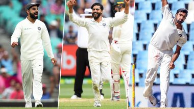 India vs South Africa 2019: Virat Kohli, Ravindra Jadeja and R Ashwin Eye Big Records in 1st Test Match 2019 in Visakhapatnam