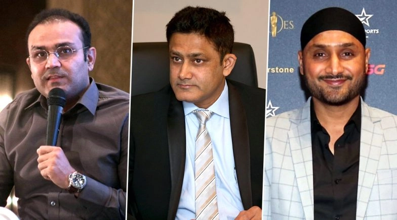 Anil Kumble’s 49th Birthday: Virender Sehwag, Harbhajan Singh