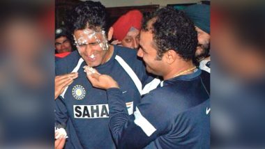 Virender Sehwag Wishes Anil Kumble on His 49th Birthday, Apologises to the Former Leg-Spinner for Depriving Him of His Second Test Century (See Post)