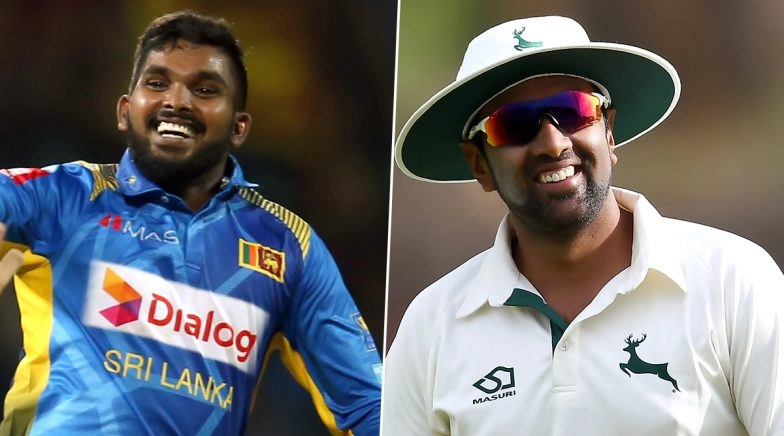 R Ashwin Tweets a Funny Clip of Wanindu Hasaranga and Commentator Ramiz Raja's