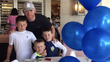 Wayne Rooney Birthday Party! England Footballer Shares Lovely Photo With Sons Kai, Klay and Kit on Instagram, Fans Wish Him As He Turns 35