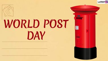 World Post Day 2020 Images, Wishes and Greetings: Twitter Celebrates the Day Dedicated to Postal Services as the UN Thanks Postal Workers for Their Efforts amid Pandemic