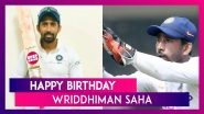 Wriddhiman Saha Birthday Special: Lesser Known Facts About Indian Wicket-keeper