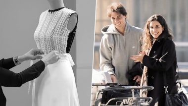 Rafael Nadal’s Wife-to-Be Xisca Perello’s Wedding Gown Made by Rosa Clara Is Making Us Want to Buy a Wedding Dress for No Reason! (Watch Video)