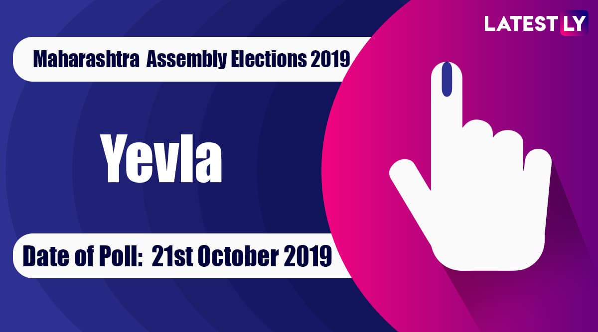 Yevla Vidhan Sabha Constituency Election Result 2019 in Maharashtra: Chhagan Bhujbal of NCP Wins MLA Seat in Assembly Polls Yevla Vidhan Sabha Constituency Election Result 2019 in Maharashtra: Chhagan Bhujbal of NCP Wins MLA Seat in Assembly Polls