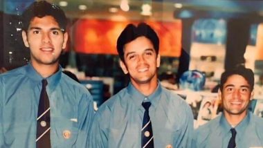 Yuvraj Singh Take a Walk Down Memory Lane, Posts Throwback Picture With Rahul Dravid and Vijay Dahiya From His First Tour With India