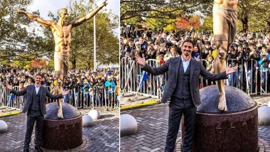 Zlatan Ibrahimovic Immortalised With Statue in Sweden