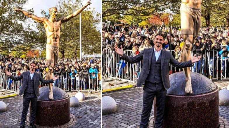 Zlatan Ibrahimovic Immortalised With Statue in Sweden Zlatan Ibrahimovic Immortalised With Statue in Sweden