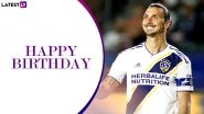 Zlatan Ibrahimović Birthday Special: Top 3 Goals by Swedish Striker and LA Galaxy Captain is For Every Football Fan Out There!