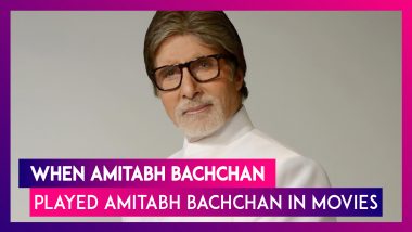 Amitabh Bachchan Birthday Special: 10 Times Big B Played Himself On Screen