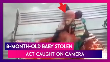 Shocking! 8-Month-Old Baby Stolen From Bus Stand In UP’s Moradabad, Act Caught On Camera