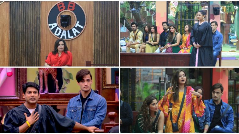 Bigg Boss 13 Day 28 Synopsis: Farah Khan Plays Magistrate While Sidharth Shukla and Rashami Desai Argue Cases in BB Adalat