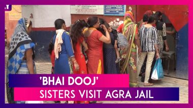 ‘Bhai Dooj’: Sisters Queue Up Outside Agra Jail To Celebrate The Festival With Their Brothers