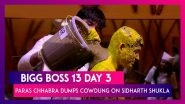Bigg Boss 13 Episode 3 Sneak Peek | 2 Oct 2019: Paras Chhabra Dumps Cowdung on Sidharth Shukla