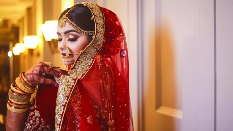 Solah Shringar List for Karwa Chauth 2019: Know Hindu Bridal Adornments & Its Significance on the Auspicious Karva Chauth Vrat