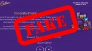 Diwali 2019: Cadbury Giving Away 1,500 Free Chocolate Baskets? Here's a Fact Check as Fake WhatsApp Message Goes Viral