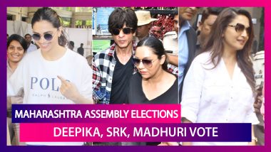 Maharashtra Assembly Elections 2019: SRK, Deepika Padukone, Madhuri Dixit & Others Cast Vote