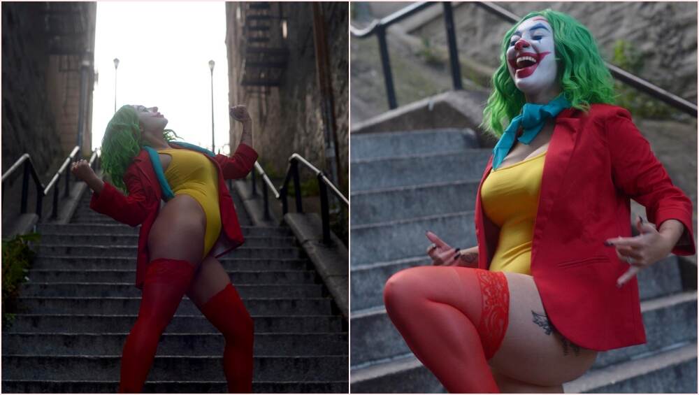 Viral pics of cosplayer dressed as Joker sparks debate online. 
