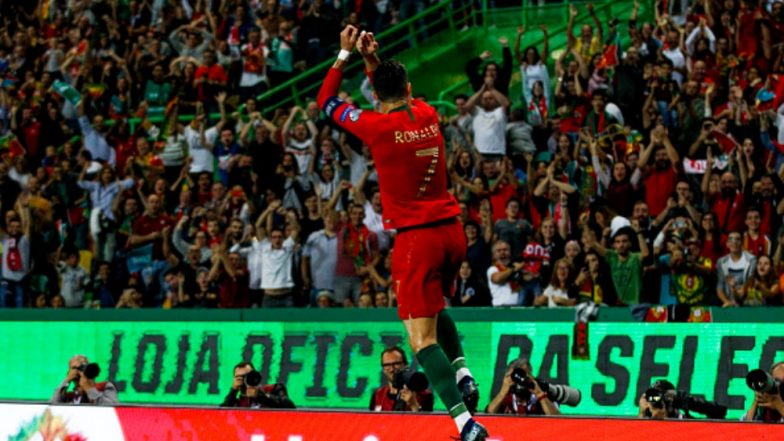 Cristiano Ronaldo Promises to Qualify for Euro 2020 After Scoring 700th Goal of His Career During Portugal vs Ukraine (Watch Video)
