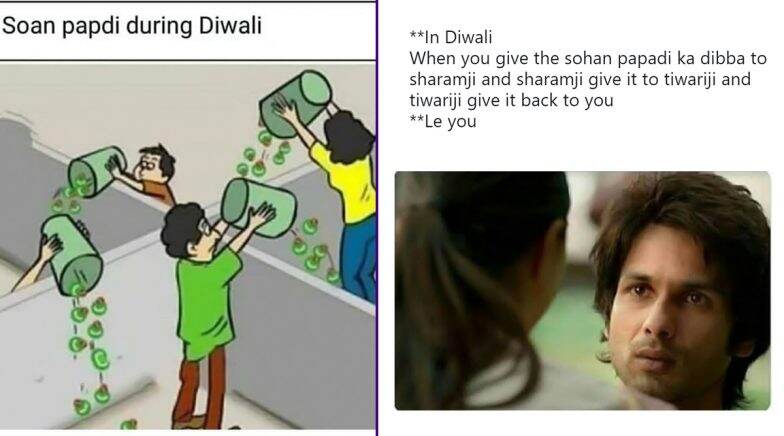 Twitter is having a blast with hilarious Diwali 2019 memes and jokes. 