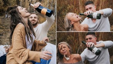 Illinois Couple Goes Viral After Their Pinterest-Inspired Engagement Photoshoot Fails! View Funny Pics